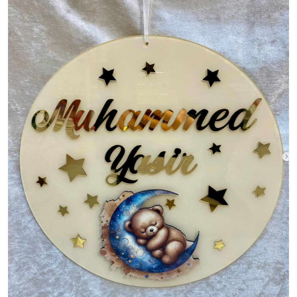 BEJ GECE KONSEPTİ KAPI SÜSÜ