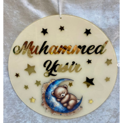 BEJ GECE KONSEPTİ KAPI SÜSÜ