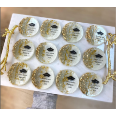 GOLD TAŞLI EPOKSİ MEZUNİYET BALOSU HEDİYELİK