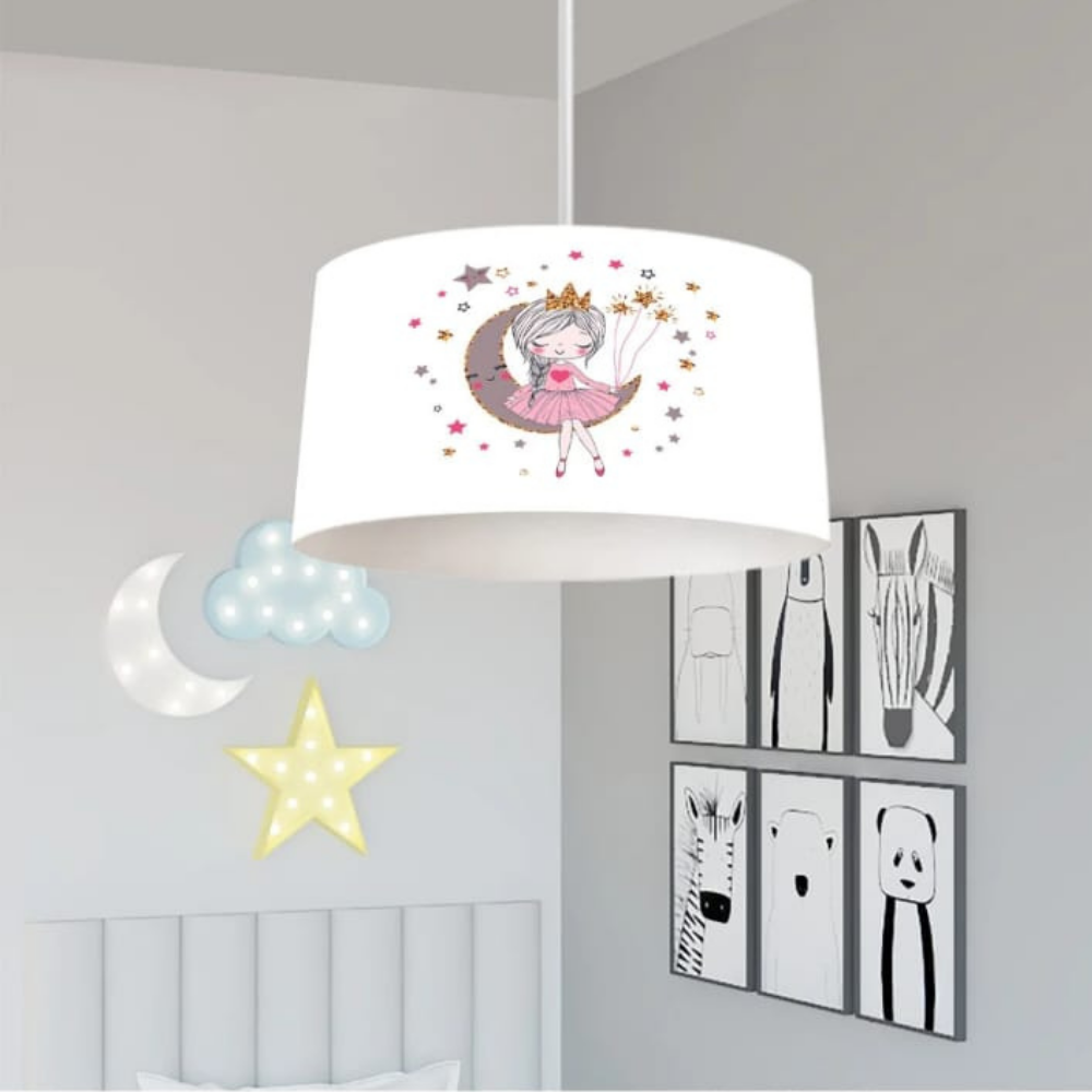 ÇOCUK ODASI PEMBE KIZLI AVİZE