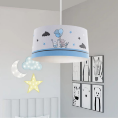 MAVİ FİLLİ BALONLU AVİZE