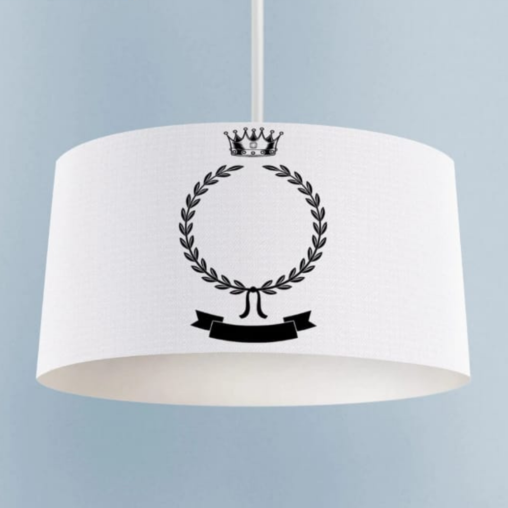 BEYAZ- LACİVERT ÇELENKLİ AVİZE