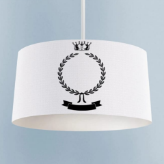 BEYAZ- LACİVERT ÇELENKLİ AVİZE