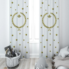 GOLD- BEYAZ SÜNNET YAN FON PERDESİ