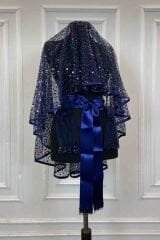 LACİVERT OTANTİK MODEL  3’LÜ TAKIM DUVAK