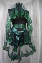 YEŞİL TEL KIRMA GÜPÜRLÜ 3’LÜ TAKIM DUVAK