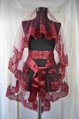 BORDO TEL KIRMA GÜPÜRLÜ 3’LÜ TAKIM DUVAK