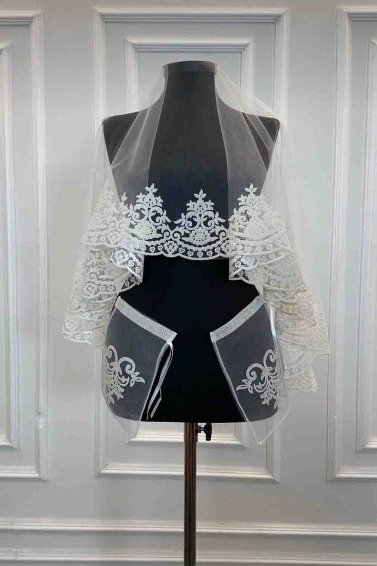 YÜZ ÖRTÜSÜ ALLIK 2’Lİ ÇİZGİSİZ BEYAZ DUVAK