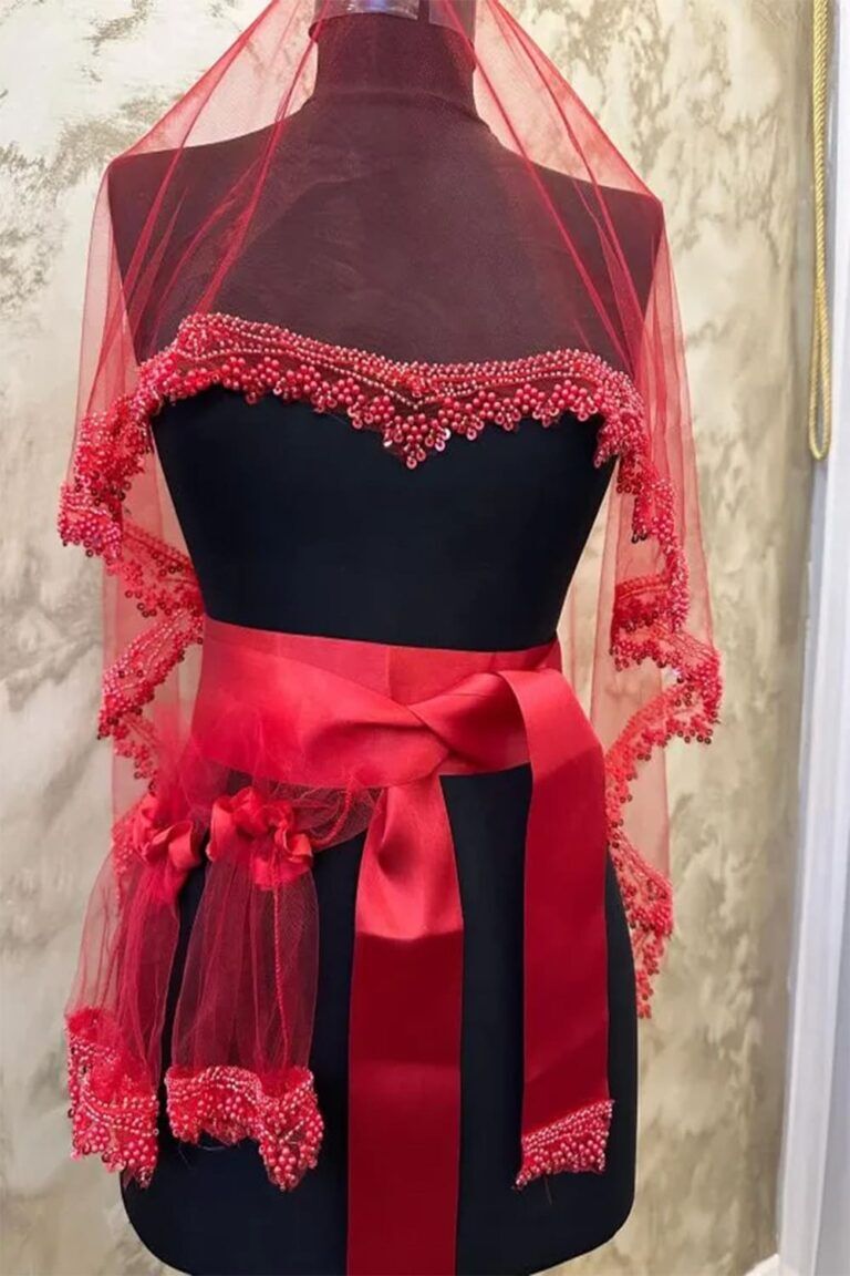 ELEGANS MODEL DUVAK YÜZ ÖRTÜSÜ GOLD 3’LÜ SET