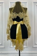 GOLD VİP GELİN DUVAK SETİ