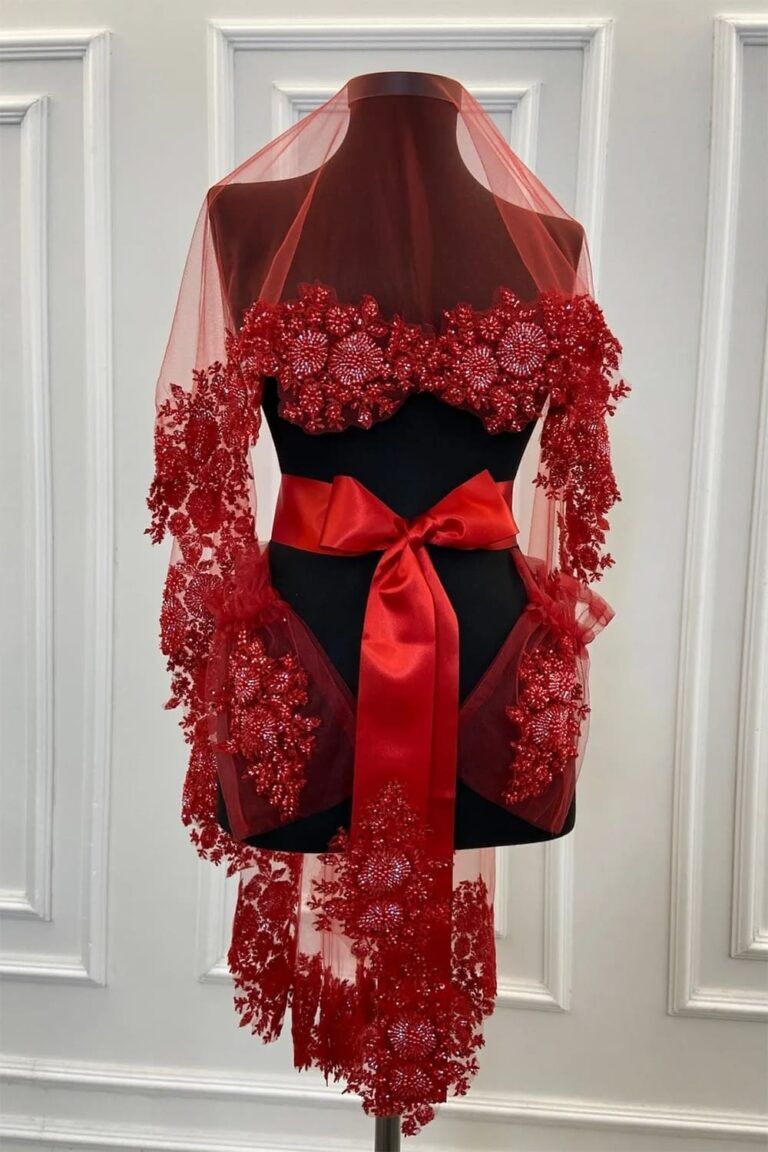 KIRMIZI VİP GELİN DUVAK SETİ