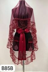 B85 BORDO DUVAK YÜZ ÖRTÜSÜ 3’LÜ TAKIM