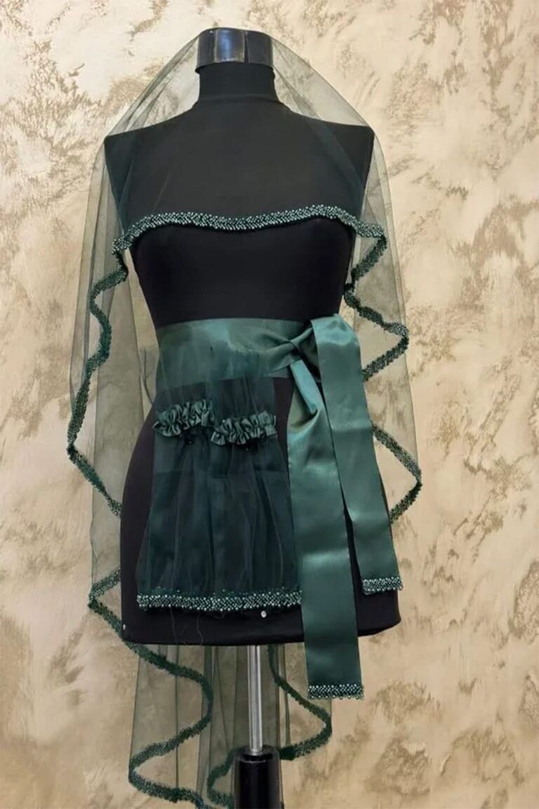 TEK SIRA İNCİ YEŞİL DUVAK 3’LÜ TAKIM