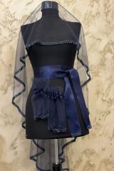 TEK SIRA İNCİ LACİVERT DUVAK 3’LÜ TAKIM