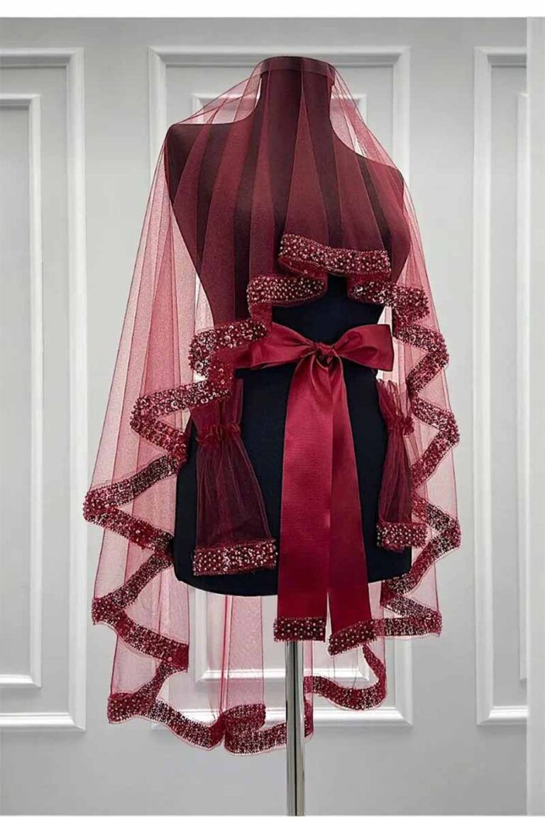 BORDO KEMER TAŞLI DUVAK TAKIM