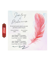 Düğün Nişan Davetiyesi ETD/EY 2558